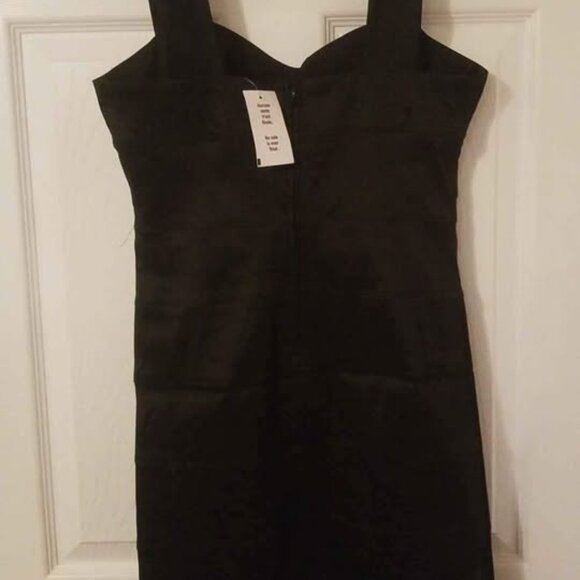 NEW Black Bandaid Dress Size 6 - Picture 3 of 5